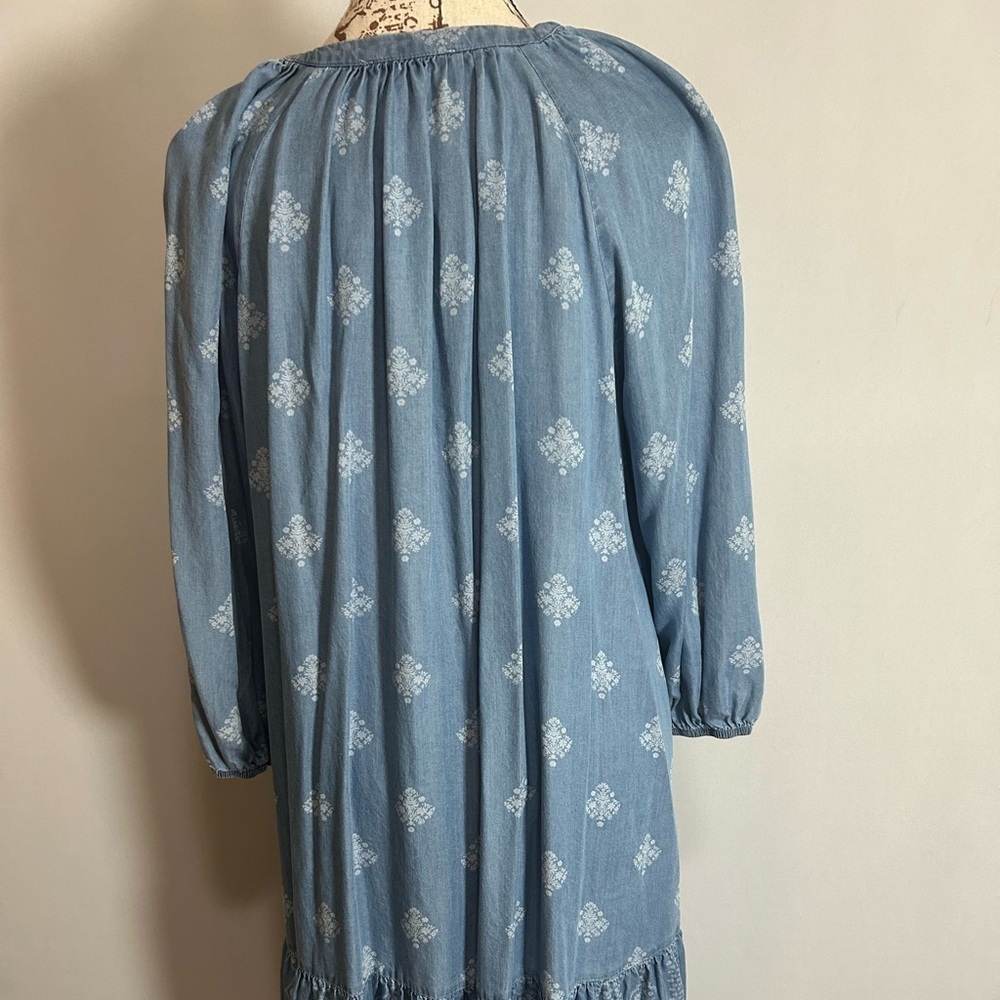 Sonoma x Lauren Lane Blue Dress Large - Picture 7 of 8